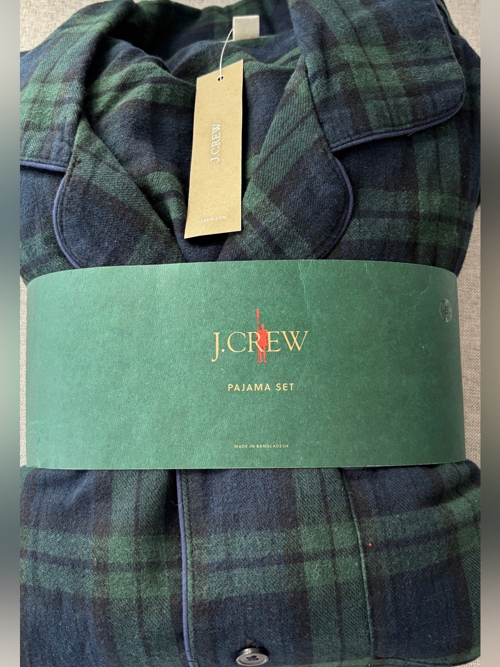 J.Crew Men’s Flannel pajama set - Picture 5 of 8